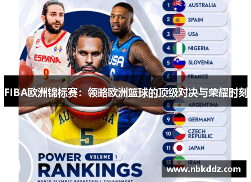 FIBA欧洲锦标赛:领略欧洲篮球的顶级对决与荣耀时刻 FIBA欧洲锦标赛:领略欧洲篮球的顶级对决与荣耀时刻